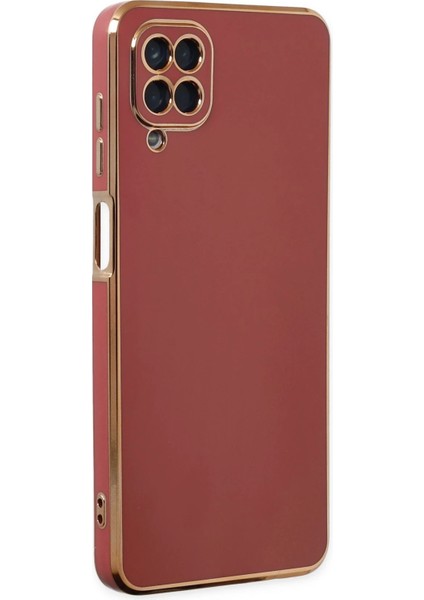 Zengezur Newface Samsung Galaxy A12 Kılıf Volet Silikon - Kırmızı