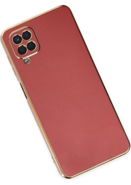 Zengezur Newface Samsung Galaxy A12 Kılıf Volet Silikon - Kırmızı modelleri