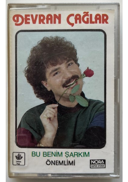Devran Çağlar Bu Benim Şarkım - Önemlimi Kaset (Orijnal 1988 Dönem Kağıt Baskı Kaset)