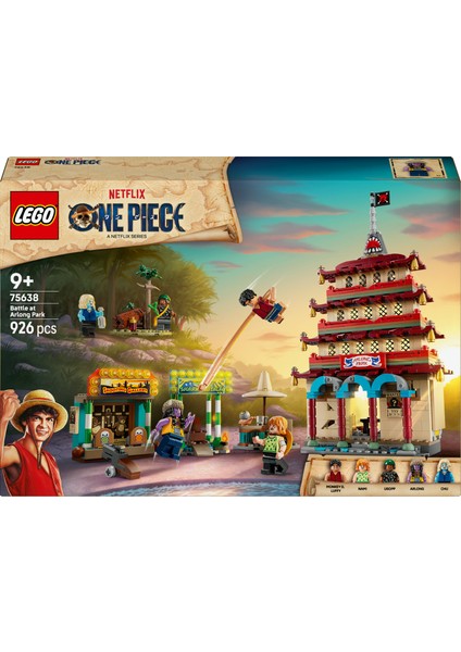 ® ONE PIECE Arlong Park Savaşı 75638 – 9 Yaş ve Üzeri Manga Hayranı Çocuklar için Anime Temalı Korsan Yapım Seti (926 Parça) modelleri