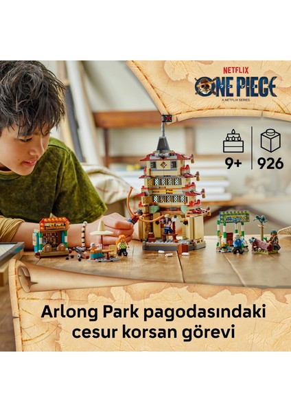 ® ONE PIECE Arlong Park Savaşı 75638 – 9 Yaş ve Üzeri Manga Hayranı Çocuklar için Anime Temalı Korsan Yapım Seti (926 Parça) indirimleri