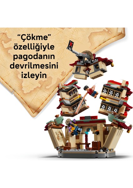 ® ONE PIECE Arlong Park Savaşı 75638 – 9 Yaş ve Üzeri Manga Hayranı Çocuklar için Anime Temalı Korsan Yapım Seti (926 Parça)
