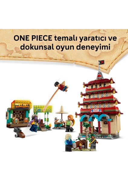 ® ONE PIECE Arlong Park Savaşı 75638 – 9 Yaş ve Üzeri Manga Hayranı Çocuklar için Anime Temalı Korsan Yapım Seti (926 Parça)