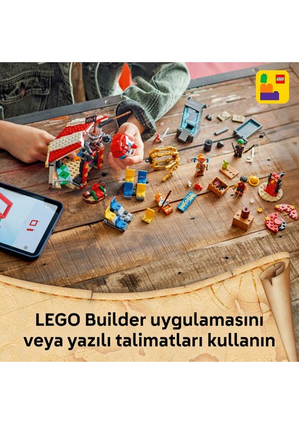 ® ONE PIECE Palyaço Buggy'nin Sirk Çadırı 75637 – 8 Yaş ve Üzeri Çocuklar için Oyuncak Yapım Seti(573 Parça)