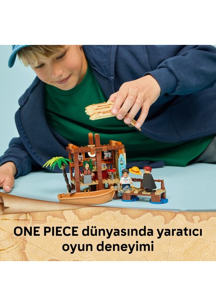 ® ONE PIECE Yel Değirmeni Köyü Kulübesi 75636 – 8 Yaş ve Üzeri Çocuklar için Koleksiyonluk Oyuncak Yapım Seti (299 Parça)