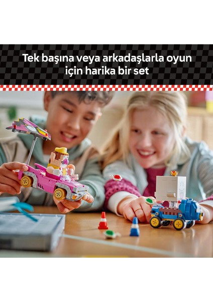 ® Super Mario: Mario Kart – Wario ve King Boo 72038 – 8+ Yaş için Wario ve King Boo içeren Yaratıcı Oyuncak Yapım Seti (512P)