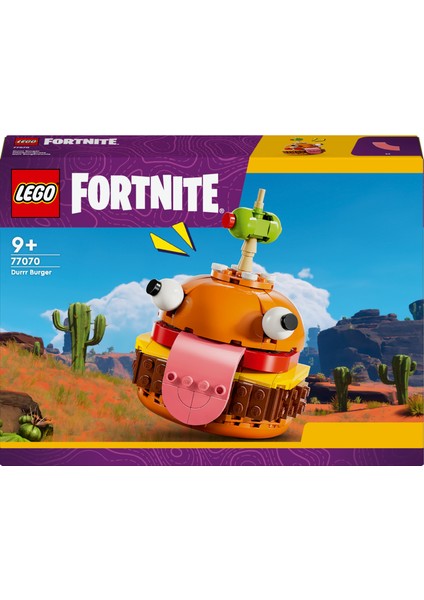 ® Fortnite® Durrr Burger 77070 - 9 Yaş & Üzeri Video Oyunu Seven Çocuklar için Yaratıcı Oyuncak Yapım Seti (193 Parça) modelleri