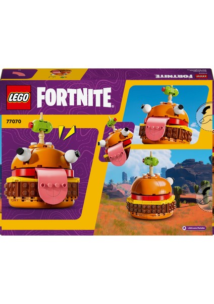 ® Fortnite® Durrr Burger 77070 - 9 Yaş & Üzeri Video Oyunu Seven Çocuklar için Yaratıcı Oyuncak Yapım Seti (193 Parça) fırsatları