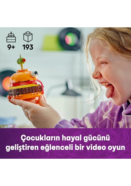 ® Fortnite® Durrr Burger 77070 - 9 Yaş & Üzeri Video Oyunu Seven Çocuklar için Yaratıcı Oyuncak Yapım Seti (193 Parça) indirimleri