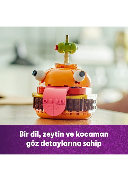 ® Fortnite® Durrr Burger 77070 - 9 Yaş & Üzeri Video Oyunu Seven Çocuklar için Yaratıcı Oyuncak Yapım Seti (193 Parça)