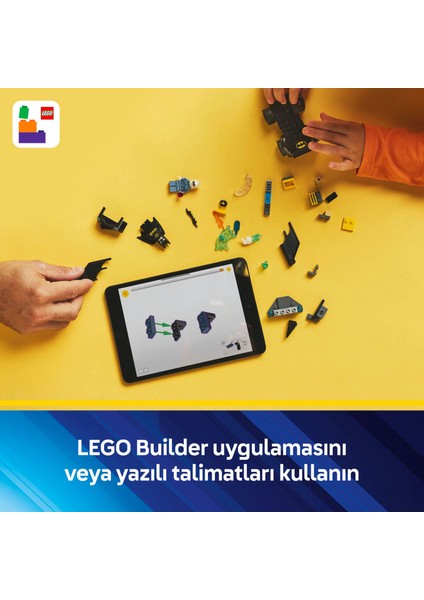 ® DC Batman™ Batman™ ve Batmobile™, Mr. Freeze™’e Karşı 76301 - 4 Yaş & Üzeri Çocuklar için Oyuncak Yapım Seti (63 Parça)