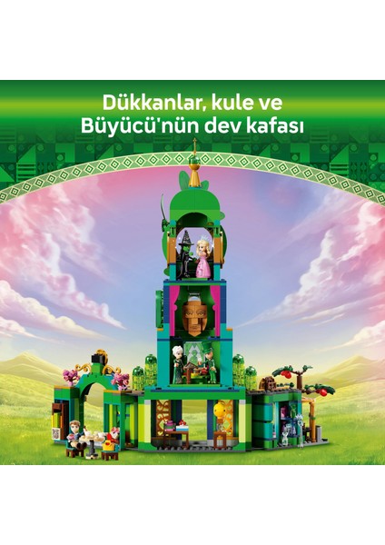 ® Wicked Emerald City’ye Hoş Geldiniz 75684 - 9 Yaş & Üzeri Çocuklar için Yaratıcı Oyuncak Yapım Seti (945 Parça)