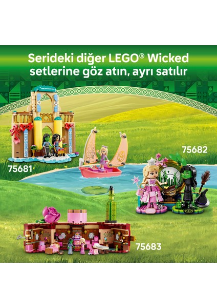 ® Wicked Emerald City’ye Hoş Geldiniz 75684 - 9 Yaş & Üzeri Çocuklar için Yaratıcı Oyuncak Yapım Seti (945 Parça)