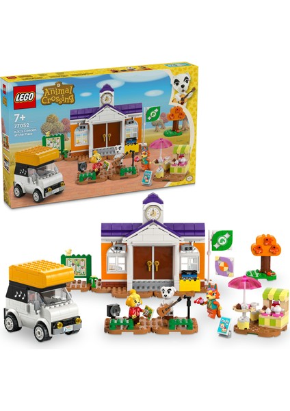 ® Animal Crossing™ K.K. Meydan Konseri 77052 - 7 Yaş & Üzeri Çocuklar için Yaratıcı Oyuncak Yapım Seti (550 Parça)