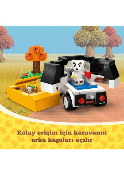 ® Animal Crossing™ K.K. Meydan Konseri 77052 - 7 Yaş & Üzeri Çocuklar için Yaratıcı Oyuncak Yapım Seti (550 Parça)