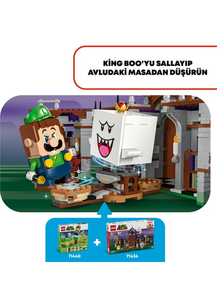 ® Super Mario™ King Boo’nun Perili Köşkü 71436 - 8 Yaş & Üzeri Çocuklar için Yaratıcı Oyuncak Yapım Seti (932 P)