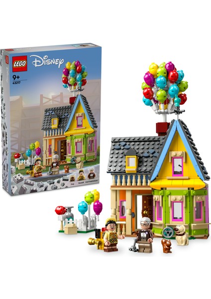® │ Disney “Yukarı Bak” Evi 43217 - 9 Yaş & Üzeri Çocuklar için Yaratıcı Oyuncak Yapım Seti (598 Parça)