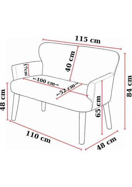 - Roma Modern Ikili Koltuk Kanepe - Babyface Kumaş - Ahşap Ayak - Petrol fiyatları