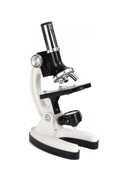 Mikroskop Taşınabilir Set 28 Parça Eğitim Mikroskop Kiti 300X 600X ve 1200X Çocuklara