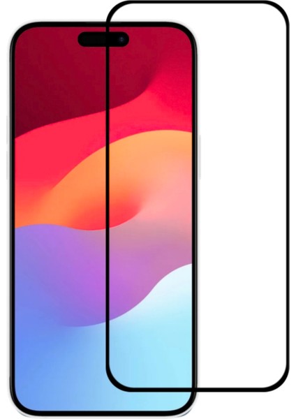 Apple iPhone 16 Uyumlu 6d Glas Full Cam Koruyucu