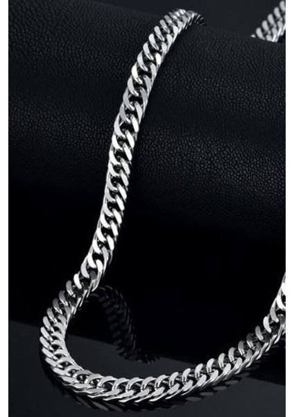 Kalın 6mm Sık Aralıklı Yassı Zincir
