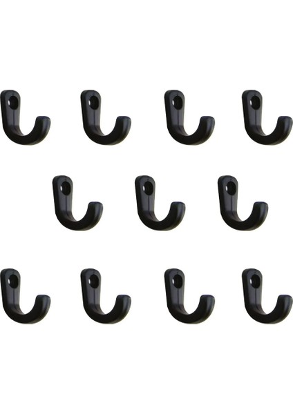 Tekli Bijuteri, Dekor Askısı - Siyah, 100 Adet, 10X18X22 mm fiyatları