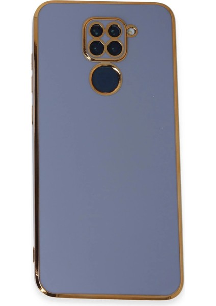 Zengezur Newface Xiaomi Redmi Note 9 Kılıf Volet Silikon - Mavi