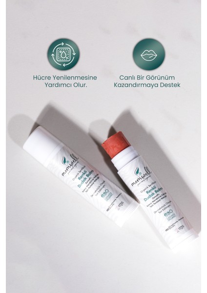 Organik Renkli Dudak Balmı 5ml modelleri