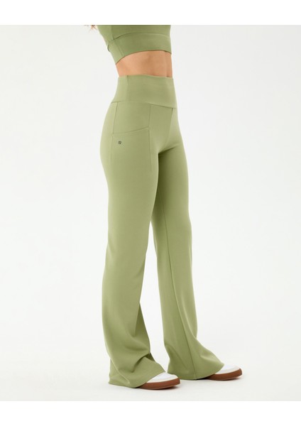 Matcha Cepli Flare Pantolon