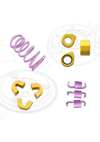 Rks Arome 125 (Kk Scooter) Speed Up Performans Paketi (Baga 12 Gr)