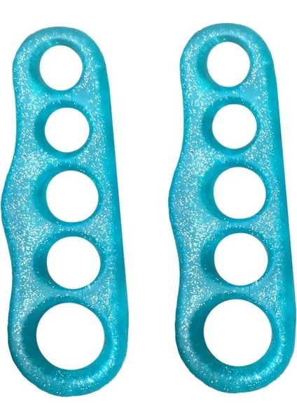 Silikon Pedikür Aparatı Oje Sürmek Için 5 Parmak Ayırıcı modelleri