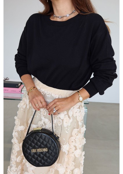 Bisiklet Yaka Yünlü Basic Triko fiyatları