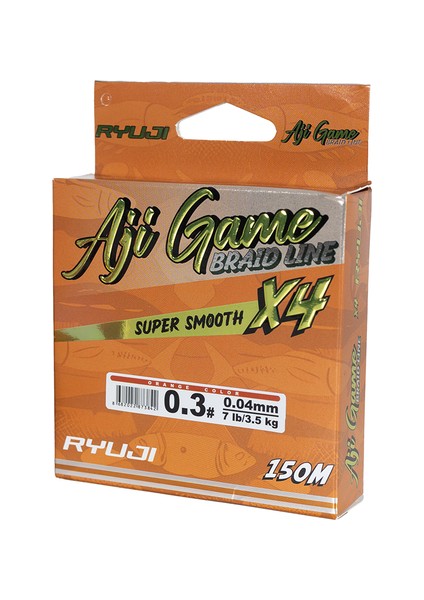 Aji Game 4x 150M Orange (Turuncu) Ip Misina modelleri