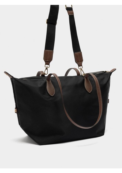 Teknik Kumaş Shopper Çanta L modelleri