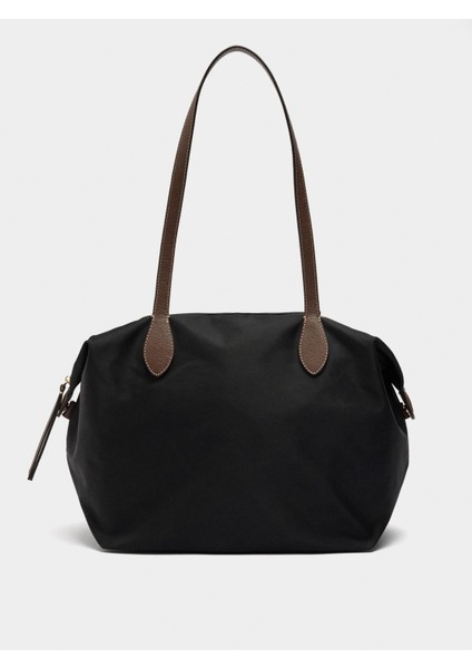 Teknik Kumaş Shopper Çanta L indirimleri