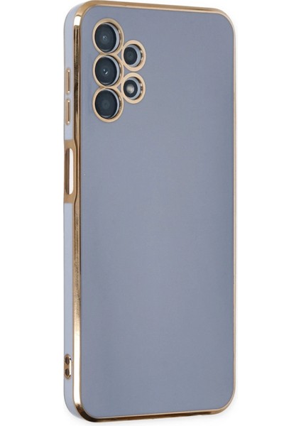 Zengezur Newface Samsung Galaxy A13 4g Kılıf Volet Silikon - Mavi