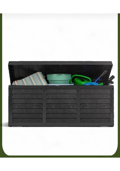 Yognetıc Gardena 320L Tekerlekli, Kilitlenebilir Bahçe Sandığı | Dayanıklı Outdoor Depolama Kutusu fiyatları