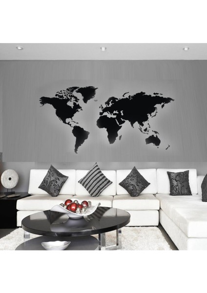 Dünya Haritası Özel Yeni Sticker