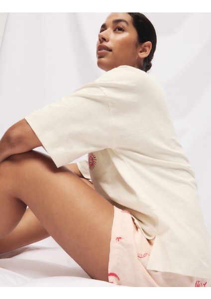 Cool Comfort:trade_mark: Baskılı Kısa Pijama Takımı