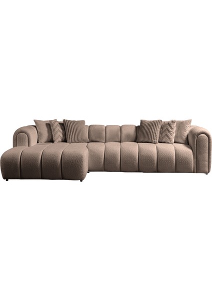 Nline Köşe Koltuk Takımı Kahverengi Sol Köşe indirimleri