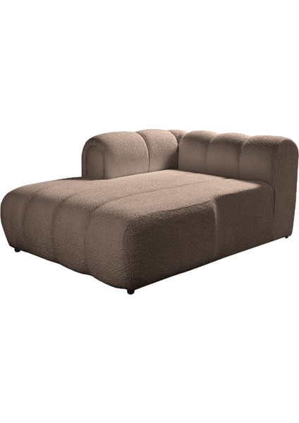 Nline Köşe Koltuk Takımı Kahverengi Sol Köşe
