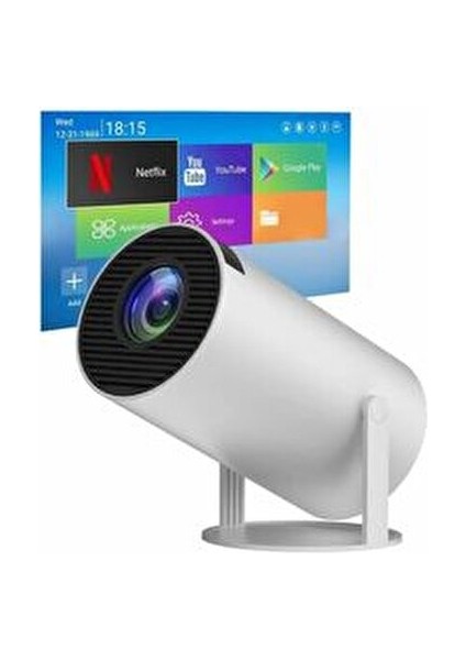 Mini Projeksiyon Çocuk Odası-Ev-Ofis Kullanım Mini Projektor 480*360 Pixels fiyatları