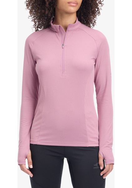 Cusca Iv Kadın Mor Koşu Sweatshirt.490