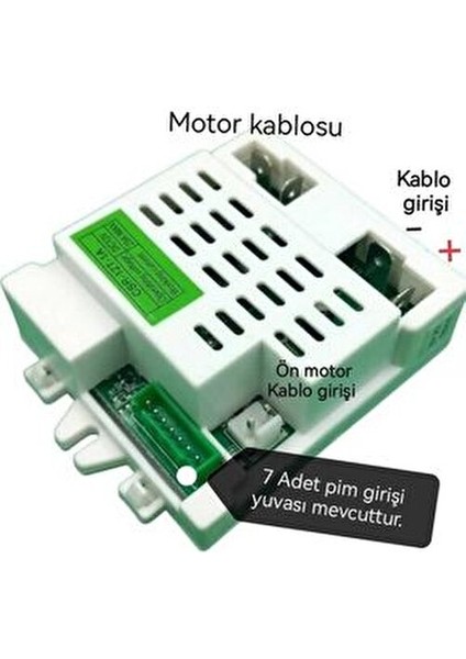 12 Volt Dolu Akülü Araba Anakart Tek Beyin Sahara 8086 - Hunter 8081 - Commando - Ride 8091 - Neon