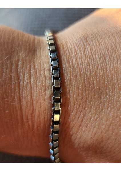 925 Ayar Gümüş Erkek Bileklik