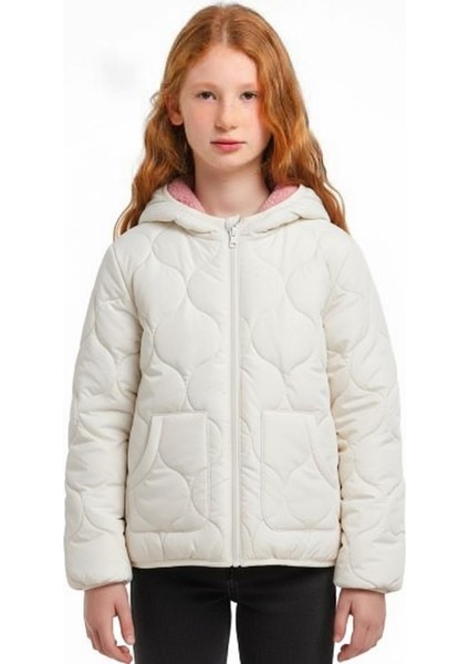 Çift Traflı Kız Çocuk Mont 6-10 Yaş 50323