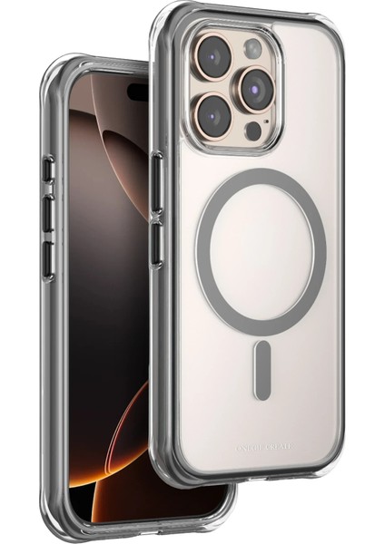 Zeroshop Onegif Apple Iphone 15 Pro Max Hulk Magsafe Kapak - Siyah