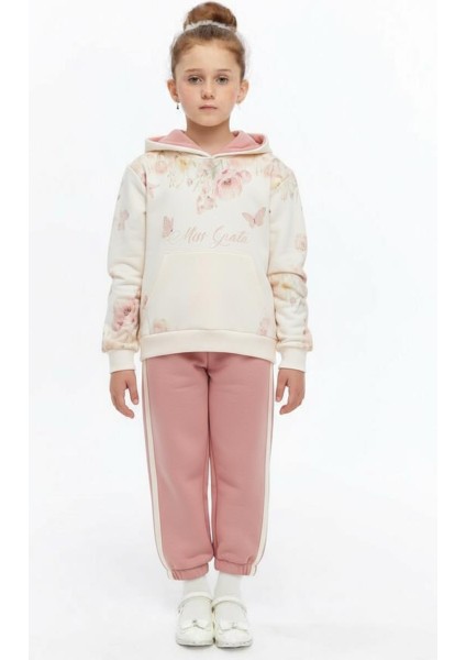 Kız Çocuk Eşofman Takım 4-8 Yaş 7231