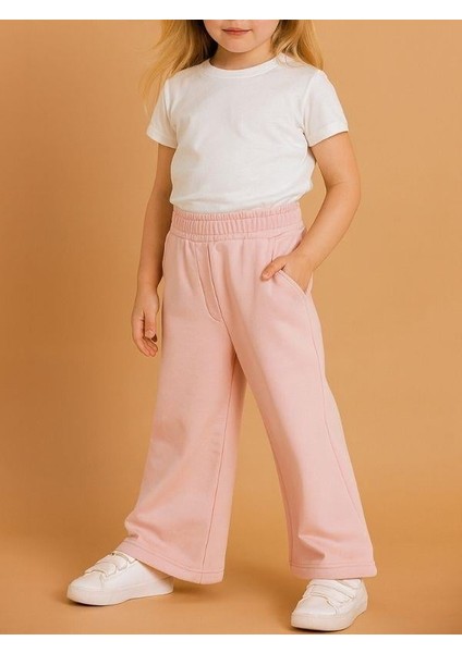 Kız Çocuk Geniş Paça Eşofman Altı fırsatları