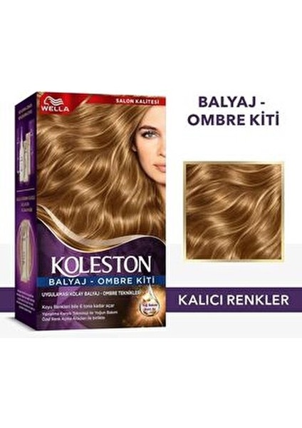 Koleston Supreme Kit Saç Boyası Balyaj - Ombre Kiti
